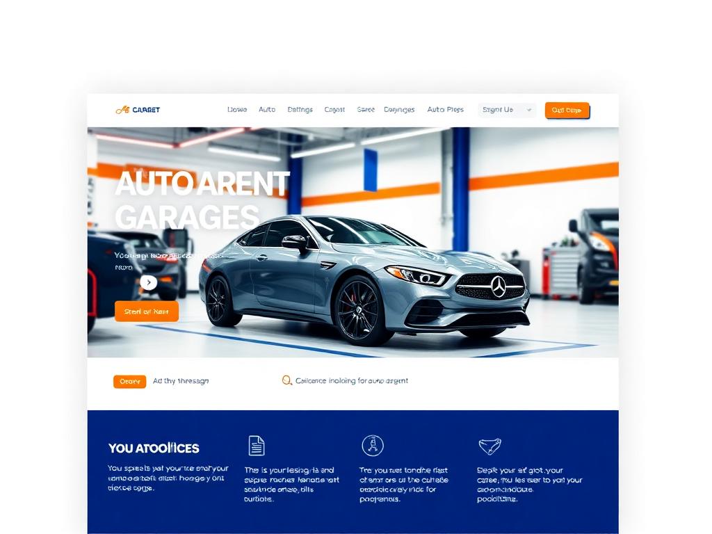 Voorbeeldwebsite Auto Service Centraal